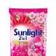 Sunlight 2 in 1 clean & rose fresh detergent powder 200g | සන්ලයිට් ක්ලින් ඇන්ඩ් රෝස් ෆ්‍රෙෂ් රෙදි සෝදන සබන් කුඩු 200g